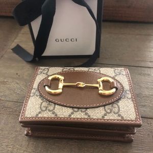 COPY - Gucci 1955 Horsebit card wallet